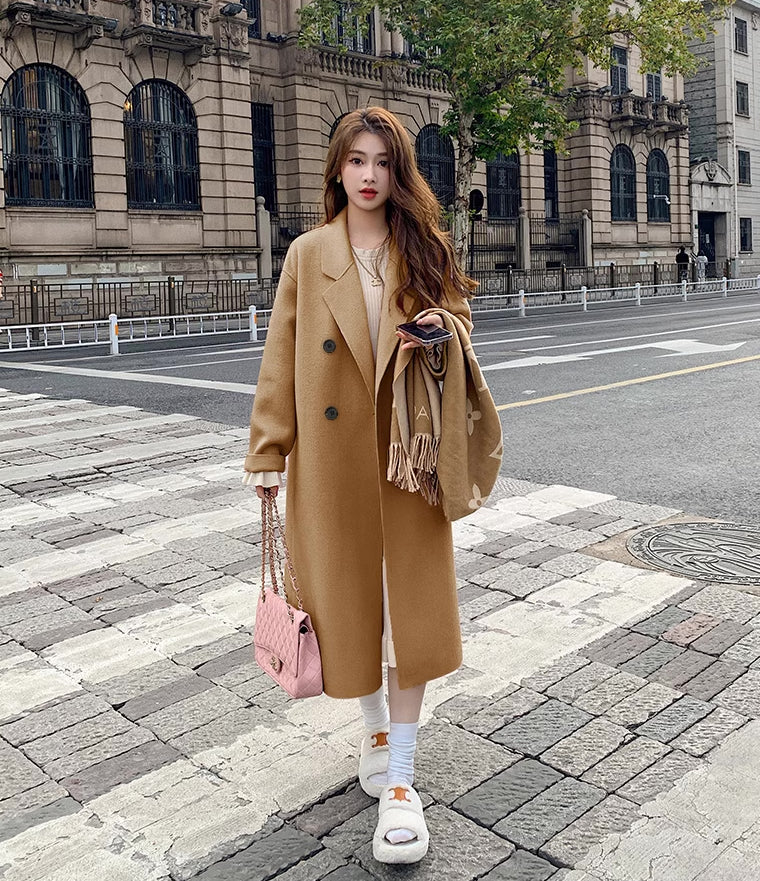 Basic Faux Wool Coat (5 Colors)