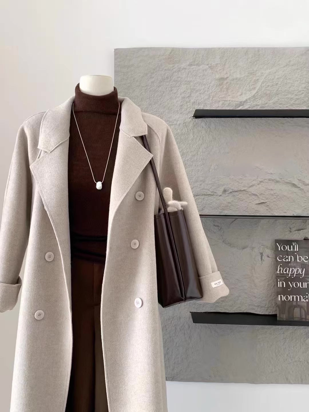 Everyday Neutrals Faux Wool Coat (5 Colors)