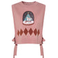 Christmas Snowglobe Vest (Pink)