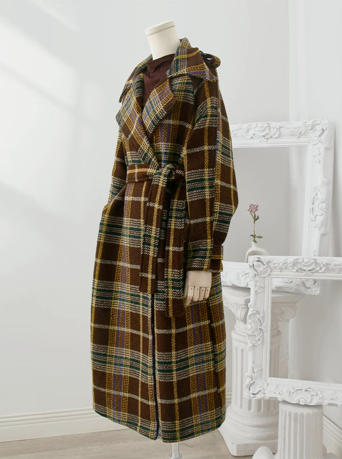 Forest Plaid Coat (2 Colors)