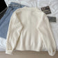 Cable Knit Round Neck Cardigan (7 Colors)