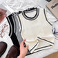 Preppy Stripe 3-Piece Knit Set (3 Colors)