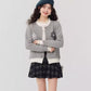 Pom Pom Plaid Mini Skirt (3 Colors)