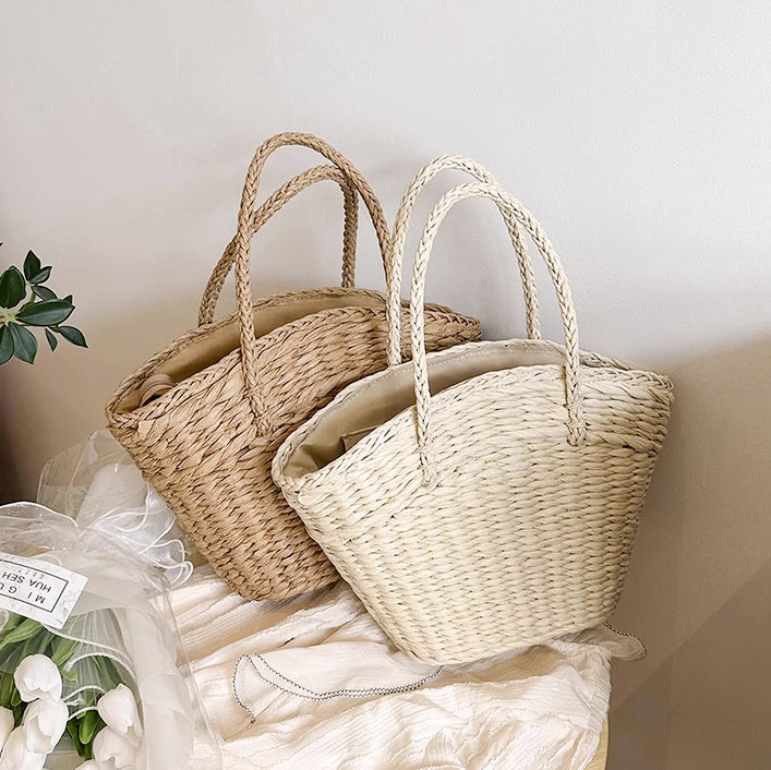 Essential Straw Tote Bag (2 Colors)