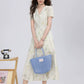 Dried Flowers Midi Shirt Dress (Cream)