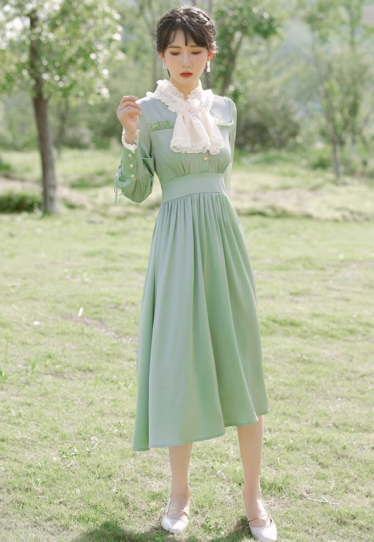 Sophie Midi Dress (Mint)