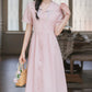 Wisteria Midi Shirt Dress (Lilac)