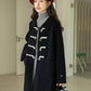 Basic Toggle Button Midi Coat (2 Colors)