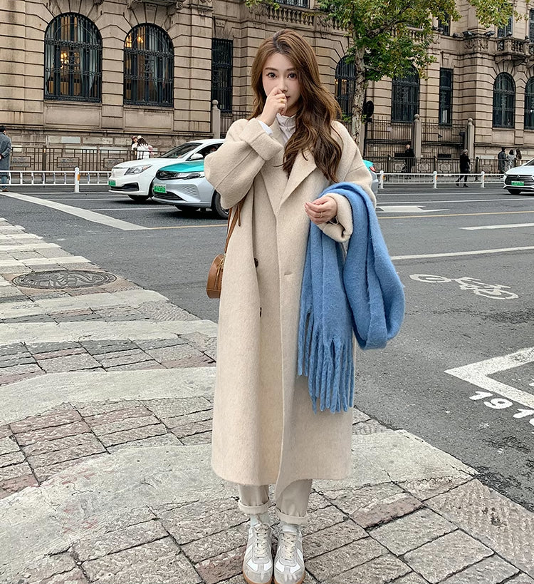 Basic Faux Wool Coat (5 Colors)