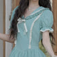 Midsummer Blues Midi Dress (Teal)