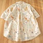 Forest Friends Doodle Blouse (Cream)