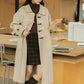 Basic Toggle Button Midi Coat (2 Colors)