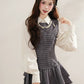 Prep Plaid Mini Dress & Blouse (2 Colors)
