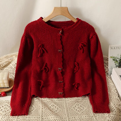 Bow-tiful Cardigan (4 Colors)