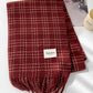 Red Plaid Scarf Series (Assorted)