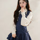 Prep Plaid Mini Dress & Blouse (2 Colors)
