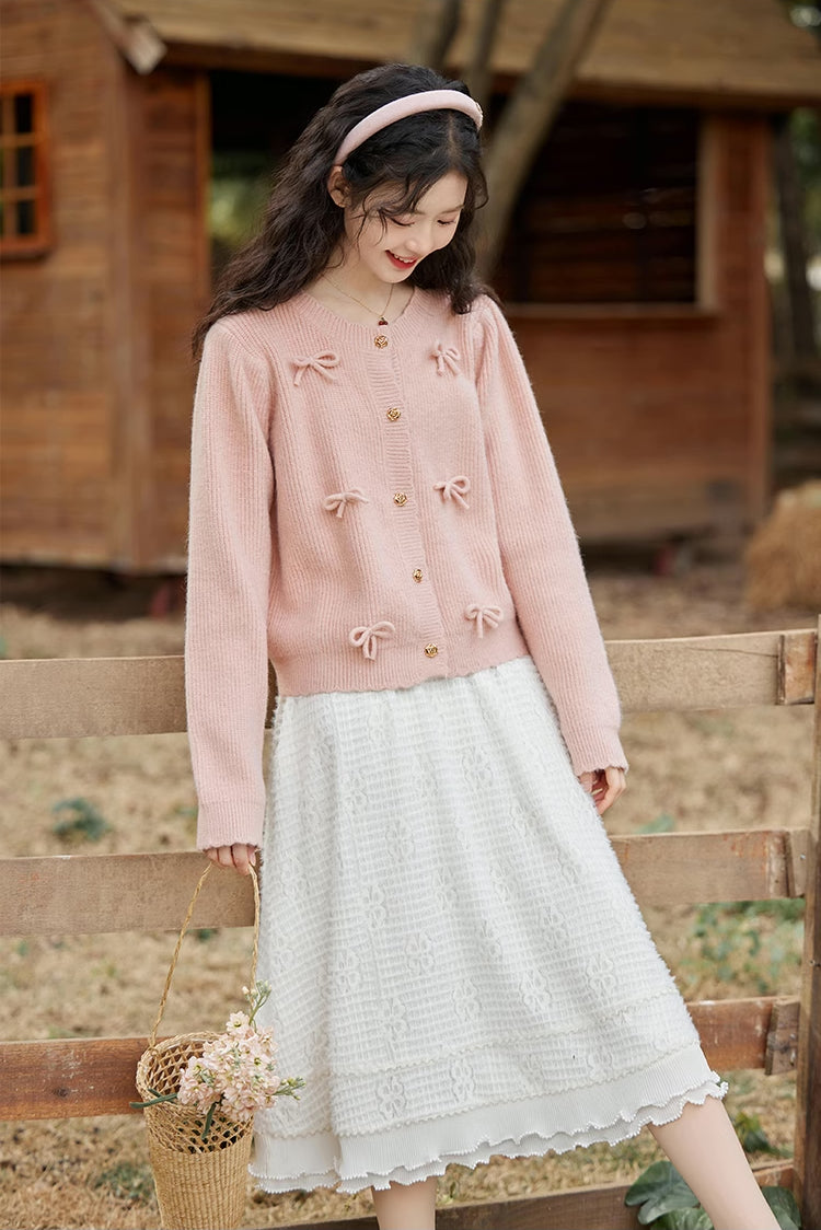 Bow-tiful Cardigan (4 Colors)