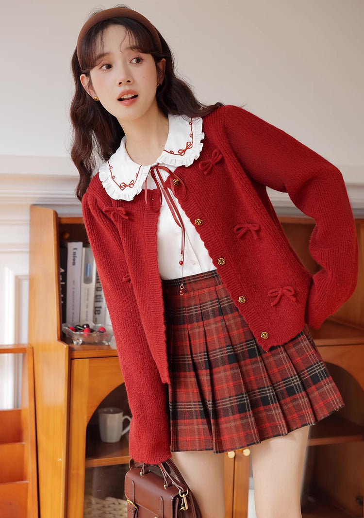 Bow-tiful Cardigan (4 Colors)