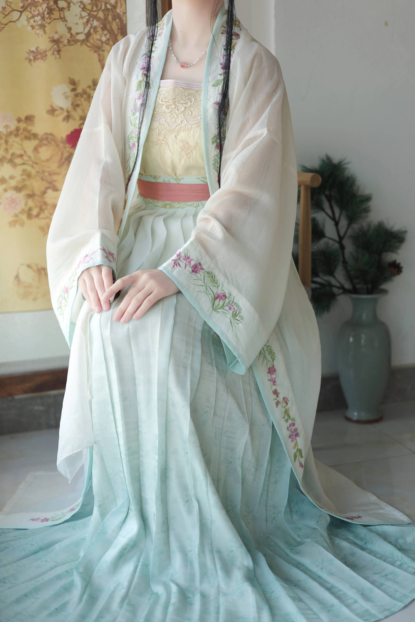 Spring Butterfly Song Beizi Set (3 Colors)