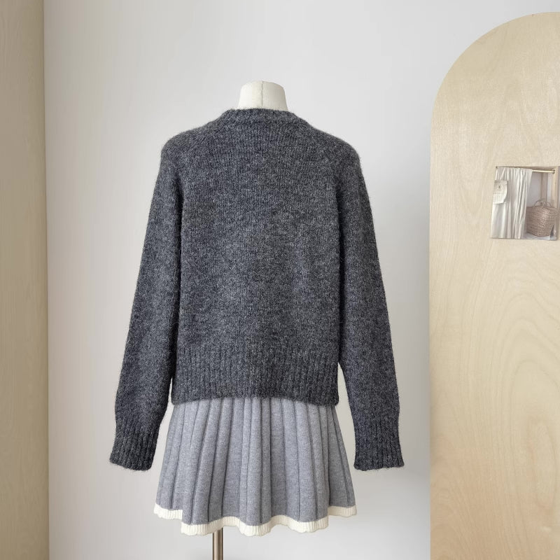 Big Bow Sweater (4 Colors)