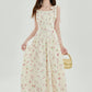 Flower Girl Maxi Dress (White)