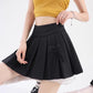 Bow Lace Pleated Mini Skirt (7 Colors)