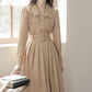 Detective Trench Dress (Khaki)