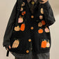 Pumpkin Patch Sweater Vest (Black)
