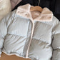 Sherpa Cropped Puffer Jacket (5 Colors)