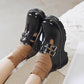 Double Buckle Mary Jane Brogues (2 Colors)