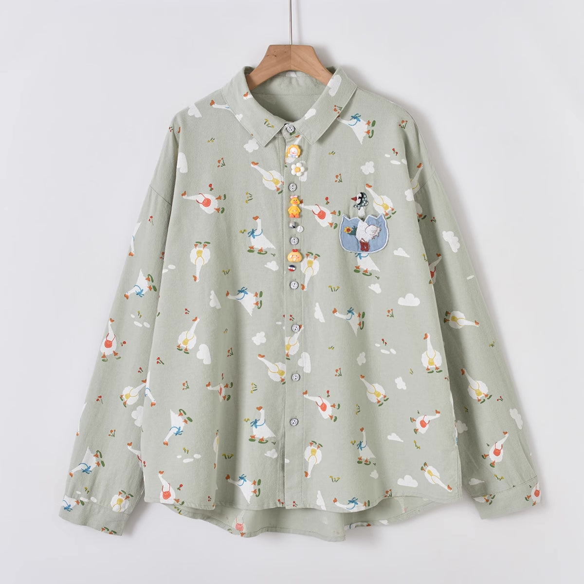 Goosing Around Blouse (2 Colors)