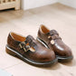 Double Buckle Mary Jane Brogues (2 Colors)