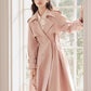 Sweet Heart Trench Coat (Pink)