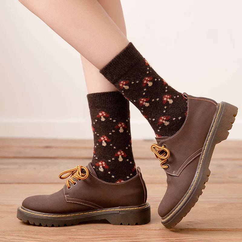 Funky Mushroom Socks (6 Styles)