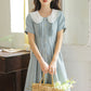 Three's A Charm Button Up Dress (2 Colors)