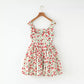 Cherry Jam Mini Dress (White)