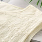 Floral Whimsy Embroidered Vest (Beige)