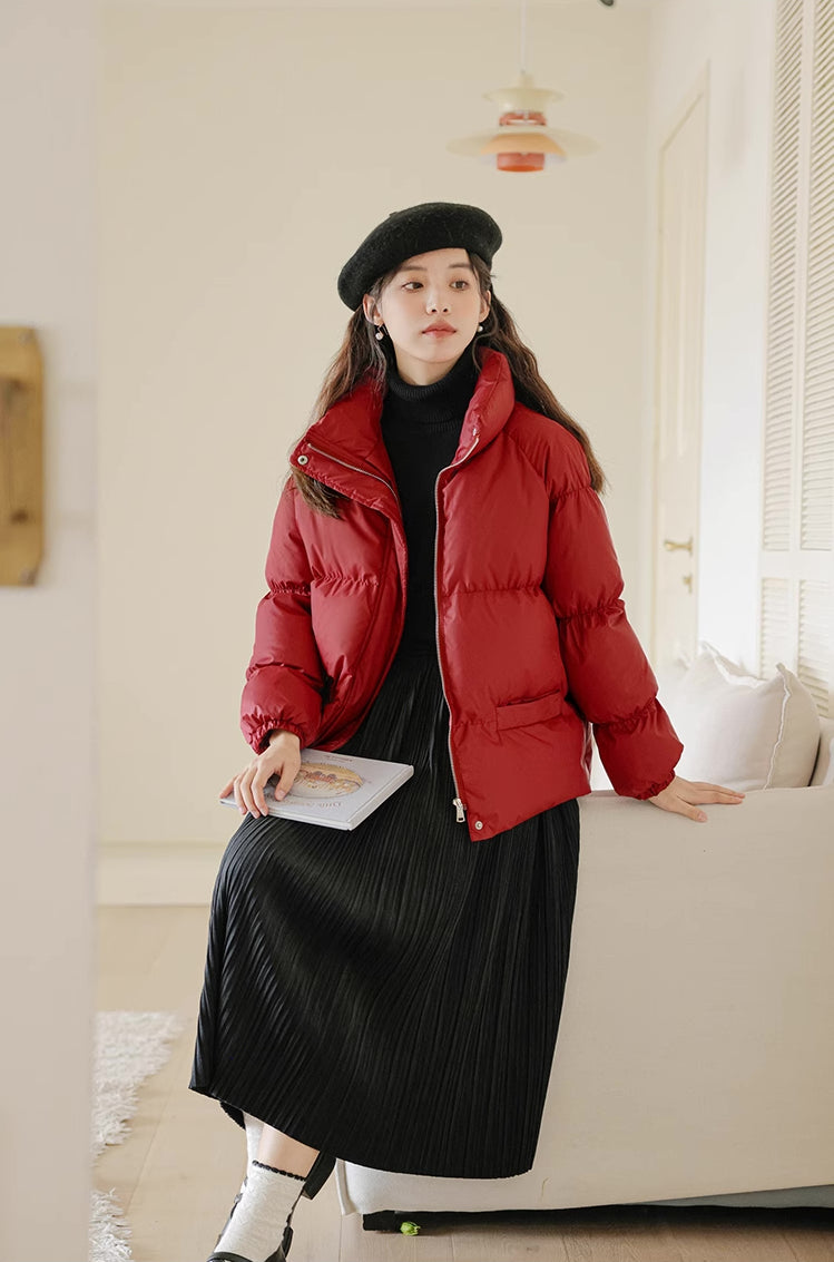 Basic Puffer Jacket (4 Colors)