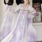 Butterfly Wings Qixiong Ruqun Set (Purple)