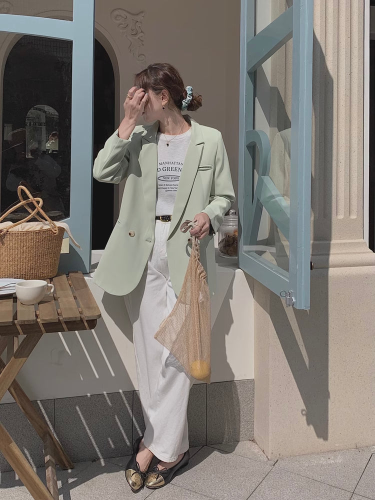 Basic Spring Blazer (4 Colors)