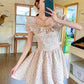 Gingham Rose Mini Dress (2 Colors)