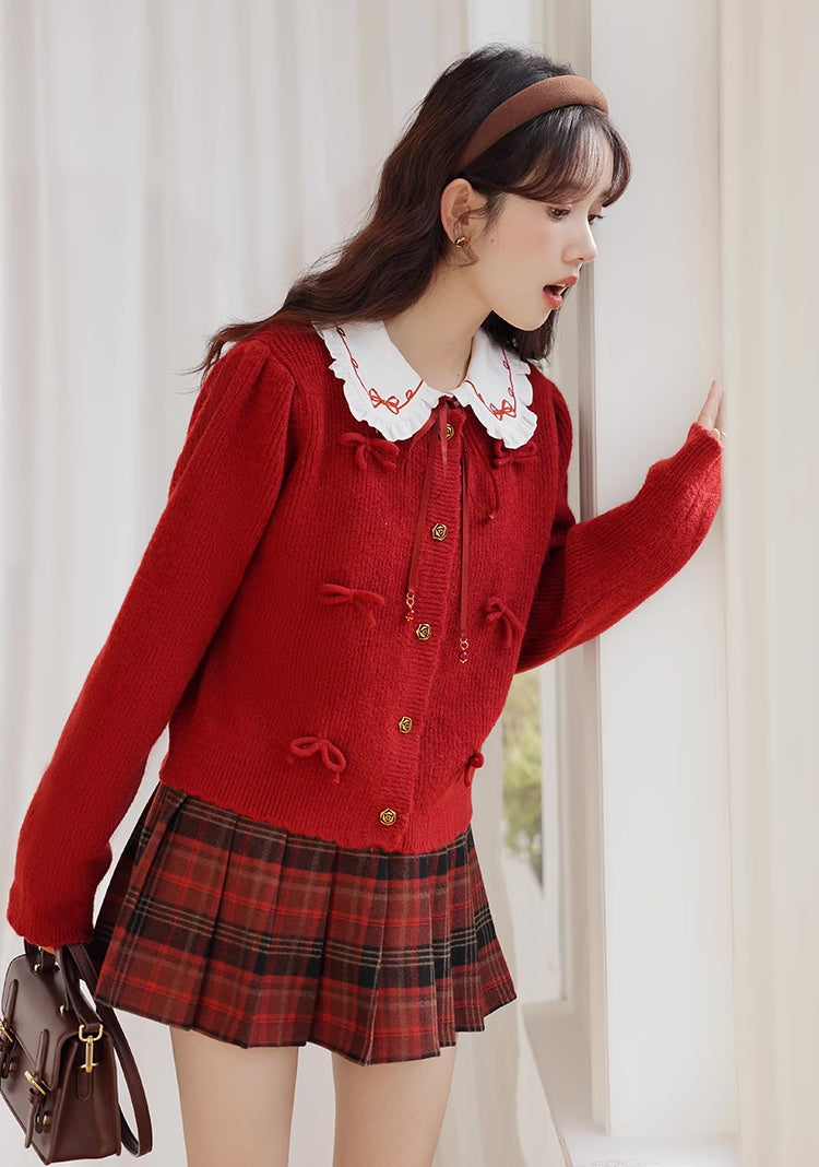 Bow-tiful Cardigan (4 Colors)