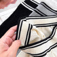 Preppy Stripe 3-Piece Knit Set (3 Colors)