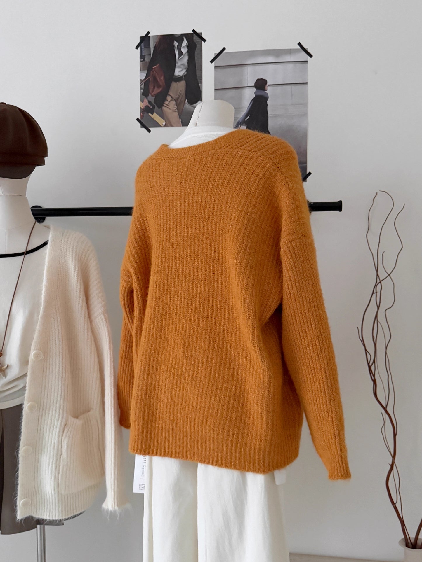 Newsboy Knitted Cardigan (8 Colors)