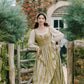 Folklore Faux Two-Piece Corset Dress (Mustard)