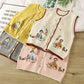Garden Sisters Embroidered Button Vest (4 Colors)