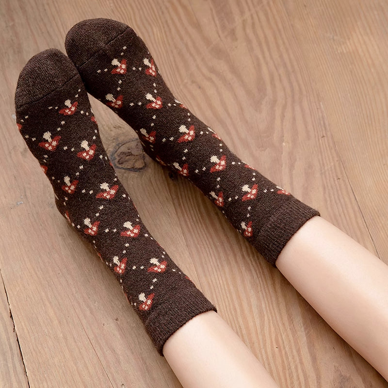 Funky Mushroom Socks (6 Styles)