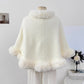 Fuzzy Faux Fur Capelet ( 4Colors)