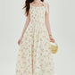 Flower Girl Maxi Dress (White)