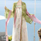 Wildflower Qixiong Famensi Dress Set (Green/White)